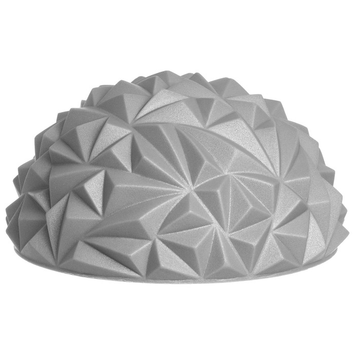 Массажный мяч ONLYTOP &laquo;Полусфера&raquo;, d=16 см, цвет серый