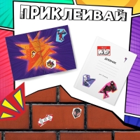 Стикербук &laquo;Вырежи сам&raquo;, 16,5 х 23 см, 8 стр., Человек-паук