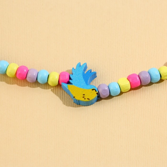 Бусы &laquo;Птичка&raquo; 40 см