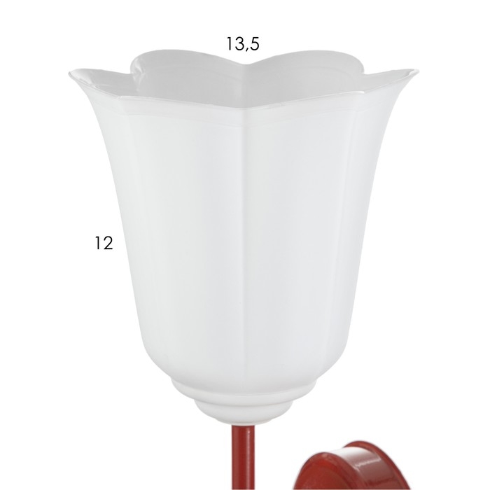 Бра Бра "Онлайн" (цвет.) 1х15Вт Е27 МОДЕЛЬ:BR 02089 красный 10,5х15х27см