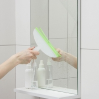 Водосгон Доляна, 24,5&times;16,5 см, пластиковая ручка, силиконовый сгон