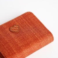 Кошелёк детский на молнии, цвет рыжий Кошелёк детский на молнии, цвет рыжий