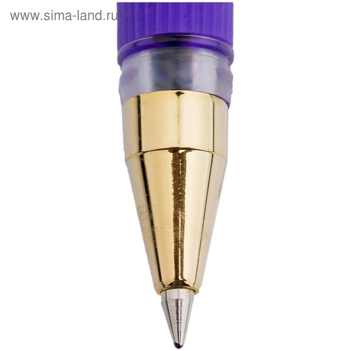Ручка шариковая MunHwa MC Gold, узел 0.5 мм, чернила фиолетовые, штрихкод на ручке Ручка шариковая MunHwa MC Gold, узел 0.5 мм, чернила фиолетовые, штрихкод на ручке