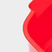 Ведро для уборки, 2.8 л, 17.6×18.5×15 см, красный Ведро для уборки, 2.8 л, 17.6×18.5×15 см, красный