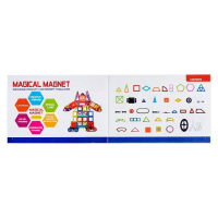 Конструктор магнитный &laquo;Магический магнит&raquo;, 71 деталь