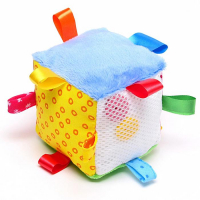 Мягкий Кубик развивающий с петельками Мягкий Кубик развивающий с петельками