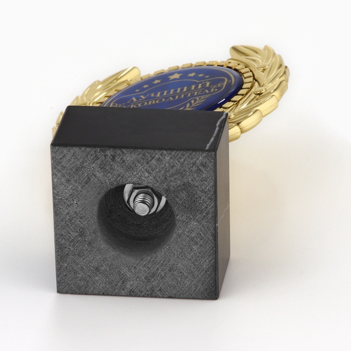 Кубок &laquo;Лучший руководитель&raquo; наградная фигура, пластик, 13 х 8 х 5 см.