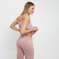 Пижама женская (майка, брюки) цвет пудра, размер 54 Пижама женская (майка, брюки) цвет пудра, размер 54