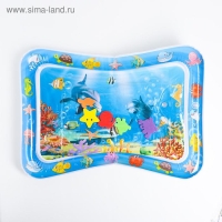 Акваковрик развивающий прямоугольный «Дельфины» Акваковрик развивающий прямоугольный «Дельфины»
