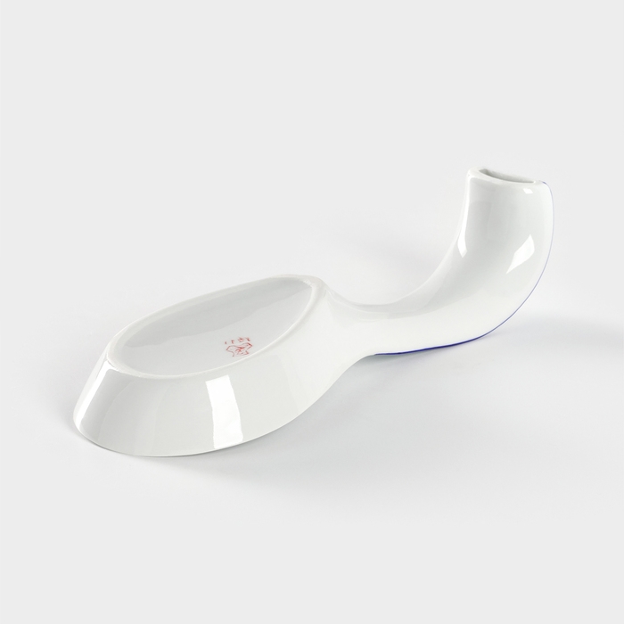 Подставка под ложку фарфоровая &laquo;Гуси&raquo;, 20 см, МИКС