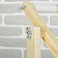 Пяльцы-рамка для вышивания, 20 &times; 20 см, с подставкой, цвет светлое дерево