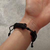 Браслет &laquo;Новый день&raquo; космос, цвет чёрно-коричневый, 6 см