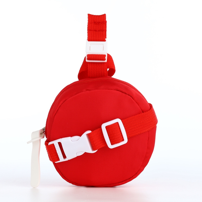 Сумка детская поясная на молнии &laquo;Выбражулька&raquo;, цвет красный