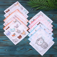 Набор платков носовых детских 18х18см, 12шт, рис 2-1290, ситец 100г/м, хл100% Набор платков носовых детских 18х18см, 12шт, рис 2-1290, ситец 100г/м, хл100%