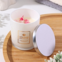Свеча ароматическая "Scented Candle", английская груша и фрезия
