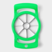 Яблокорезка с ручками Доляна, d=11 см, цвет МИКС