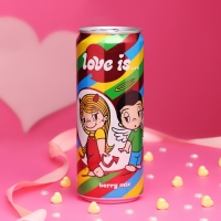 Вода газированная Love is &laquo;Ягодный микс&raquo;, 330 мл