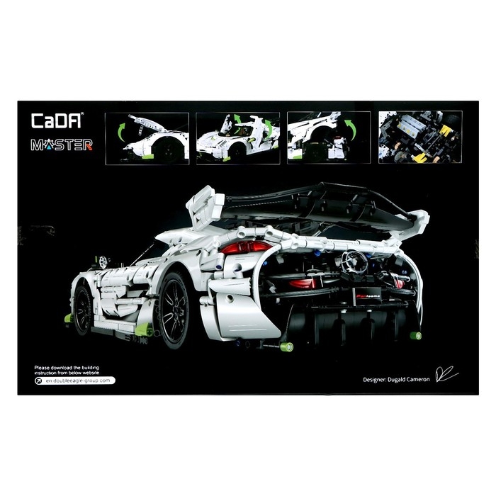 Конструктор Техно &laquo;Спорткар&raquo;, 4346 деталей, масштаб 1:8