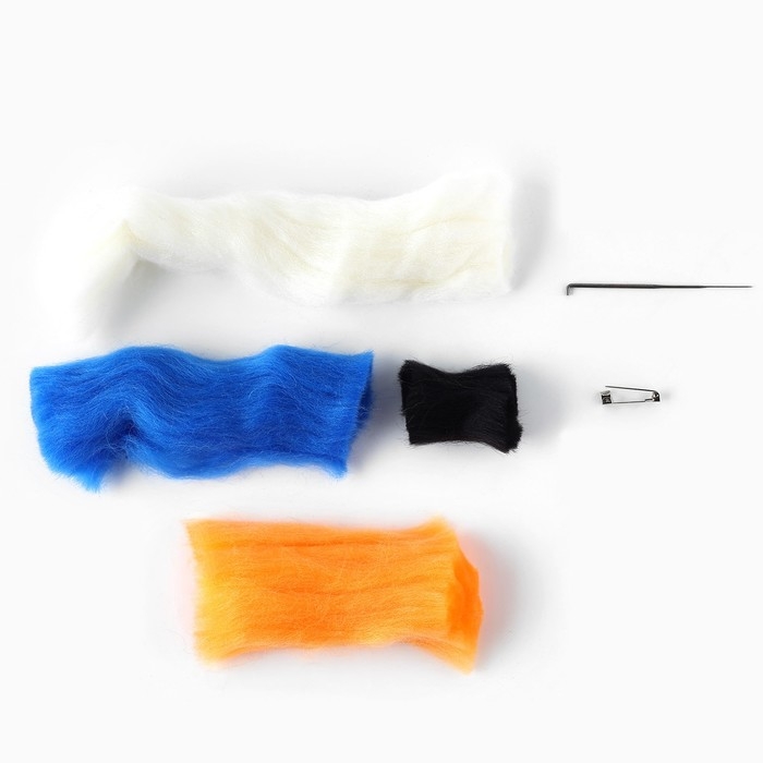 Валяние из шерсти на новый год. Брошь своими руками &laquo;Снеговичок&raquo;, новогодний набор для творчества