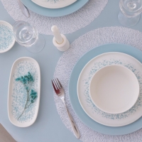 Соусник фарфоровый Magistro &laquo;Лунный океан&raquo;, d=10,2 см, цвет белый