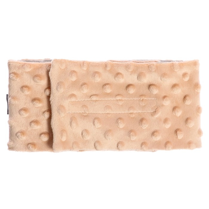 Развивающая игрушка пояс-грелка &laquo;Мамина любовь&raquo; с вишнёвыми косточками, цвет бежевый