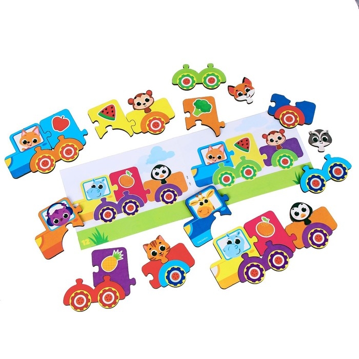 Настольная игра &laquo;Повтори по образцу вместе со зверятами&raquo;