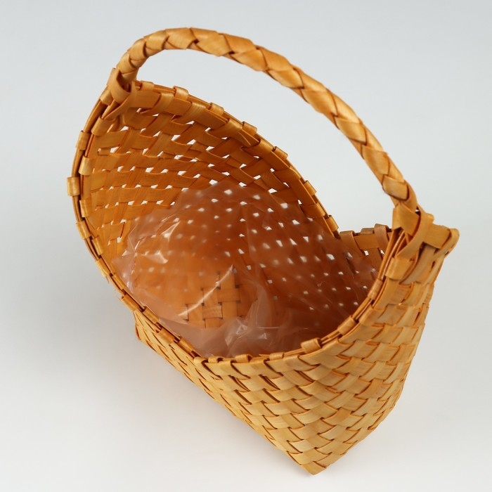 Набор корзин плетеных, 21x12x10x26/35,5 см, 16x9x7,5x20/28 см, 2 шт, секвойя