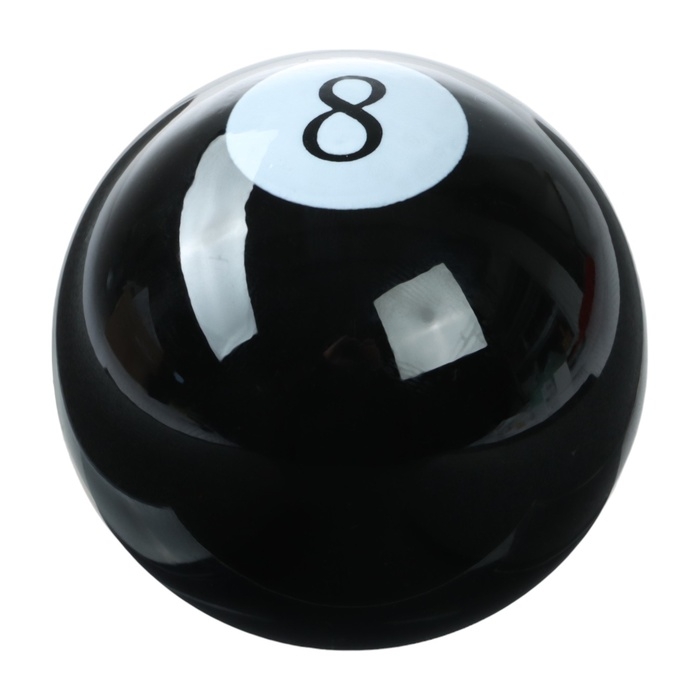 Ручка КПП, шар №8, под резьбу М8 / М10, диаметр 56 мм, черная Ручка КПП, шар №8, под резьбу М8 / М10, диаметр 56 мм, черная