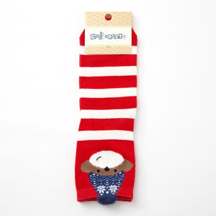 Носки новогодние женские Collorista &laquo;Дружок&raquo;, размер 36-41 (23-27 см)