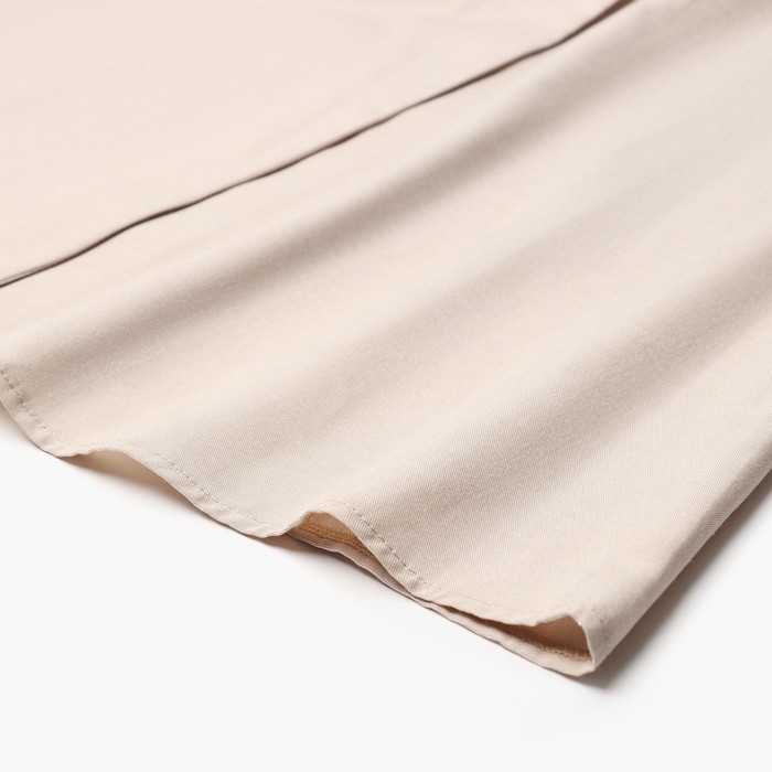 Платье женское на пуговицах MIST Summer time, бежевый, р.44 Платье женское на пуговицах MIST Summer time, бежевый, р.44