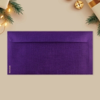 Конверт для денег, набор 10 штук, &laquo;С Новым годом&raquo;, тиснение, 22 х 11 см, Новый год