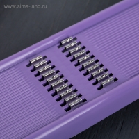 Овощерезка для моркови &laquo;Эконом&raquo;, 8,5&times;27,5&times;1,5 см, цвет МИКС