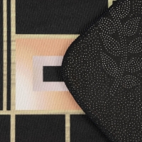 Коврики для ванной и туалета Доляна &laquo;Геометрия&raquo;, 3 шт: 50&times;80, 50&times;40, 40&times;43 см