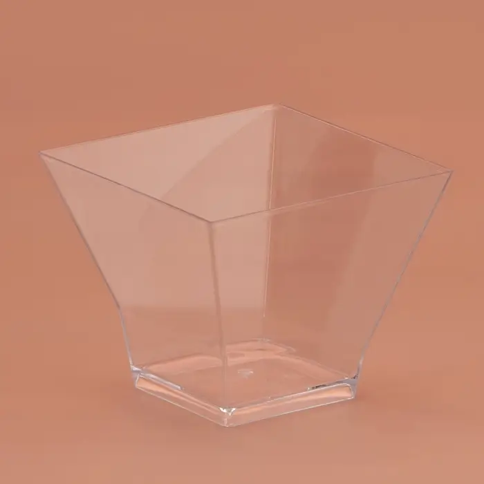 Форма пластиковая одноразовая для фуршета &laquo;Пагода&raquo;, 120 мл, прозрачная