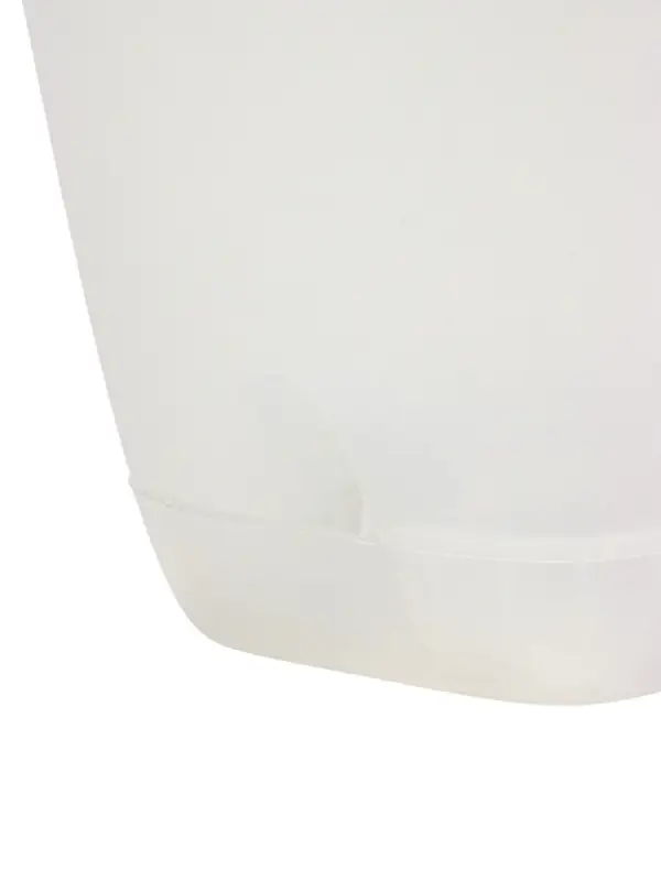 Кашпо с прикорневым поливом 2 л  D-14,5см, H-15см прозрачный "Гранд"