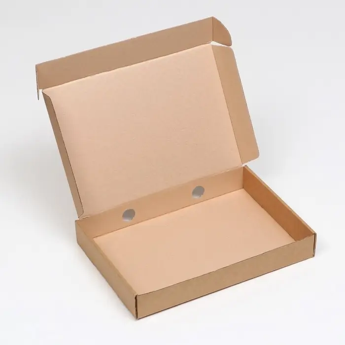 Коробка для пирога, бурая, 32.6&times;22.9&times;4.8 см