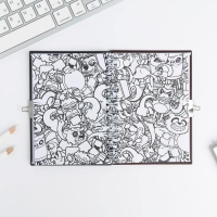 Анкета на замочке, в твердой обложке А6, 40 листов &laquo;ВСЕ ОБО МНЕ&raquo;