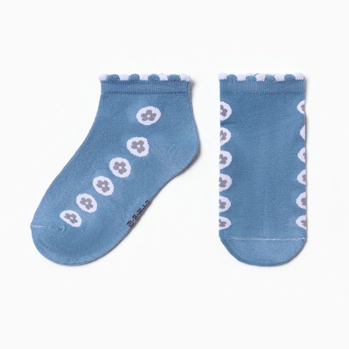 Носки детские Носки детские "Цветы" MINAKU, цв.синий (1-4 года)