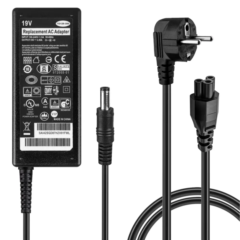Блок питания TO 19V 3.95A 75W 5,5 x 2,5