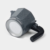 Кофеварка гейзерная "Мрамор" на 3 чашки, цвет черный Кофеварка гейзерная "Мрамор" на 3 чашки, цвет черный