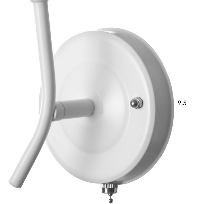 Бра Бра "Онлайн" (цвет.) 1х15Вт Е27 МОДЕЛЬ:BR 02083 белый 10,5х15х27см