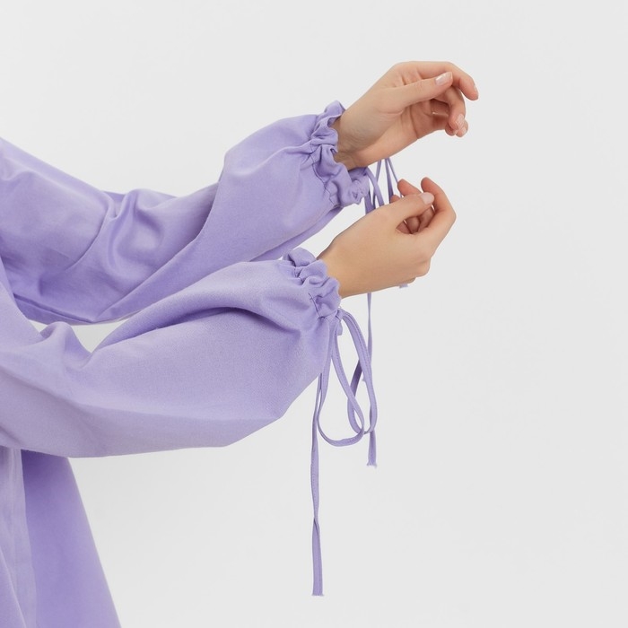 Комплект женский (блузка, шорты) MINAKU: Casual Collection цвет сиреневый, размер 42 Комплект женский (блузка, шорты) MINAKU: Casual Collection цвет сиреневый, размер 42