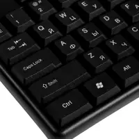 Клавиатура Defender Element HB-520, проводная, мембранная, 107 клавиш, USB, черная