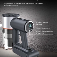 Пылесос ручной HYV-S7570 700мл 380Вт