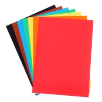 Картон цветной &laquo;Каляка-Маляка&raquo;, А4, 7 листов, 7 цветов, мелованный, двусторонний