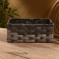 Корзина плетеная 31х20х12 см, пластик