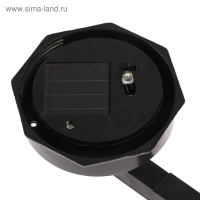 Садовый светильник на солнечной батарее &laquo;Шар&raquo;, 10 &times; 15 &times; 14 см, 1 LED, свечение белое