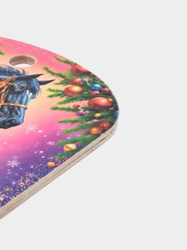 Доска разделочная сувенирная Дарим Красиво &laquo;Символ года. Здоровья&raquo;, дерево, 27.5&times;19.5&times;0.5 см, разноцветная