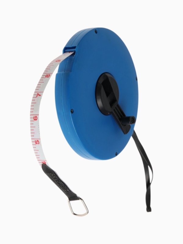 Рулетка геодезическая ЛОМ, ПВХ лента, 30 м х 12.5 мм