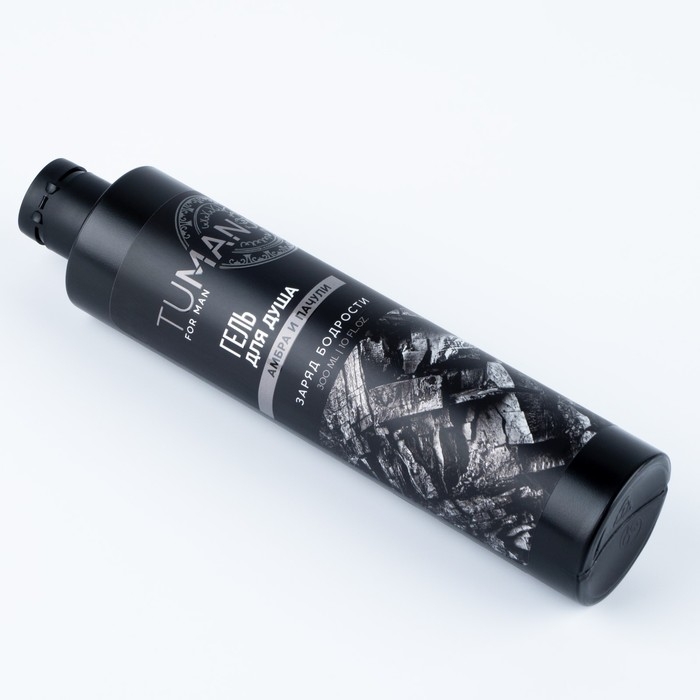 Гель для душа парфюмированный , заряд бодрости, 300 мл, аромат амбра и пачули, TUMAN by URAL LAB Гель для душа парфюмированный , заряд бодрости, 300 мл, аромат амбра и пачули, TUMAN by URAL LAB